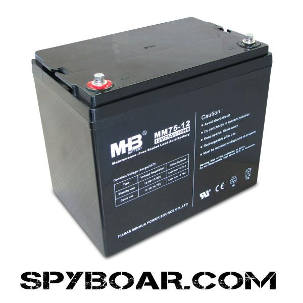 MHB12V MM75-12 акумулатор